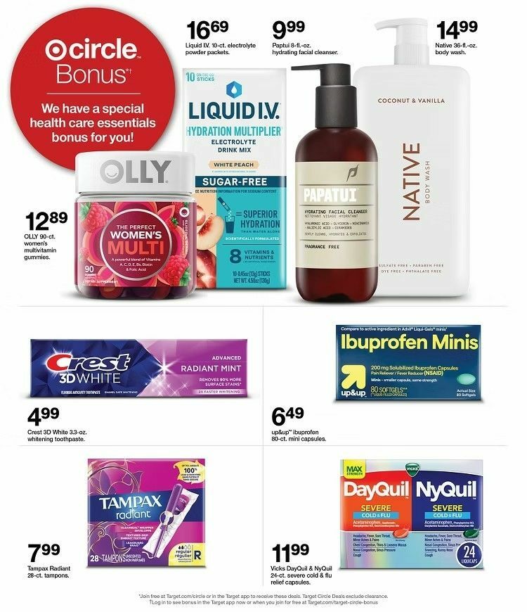 Target Weekly Ad from January 26
