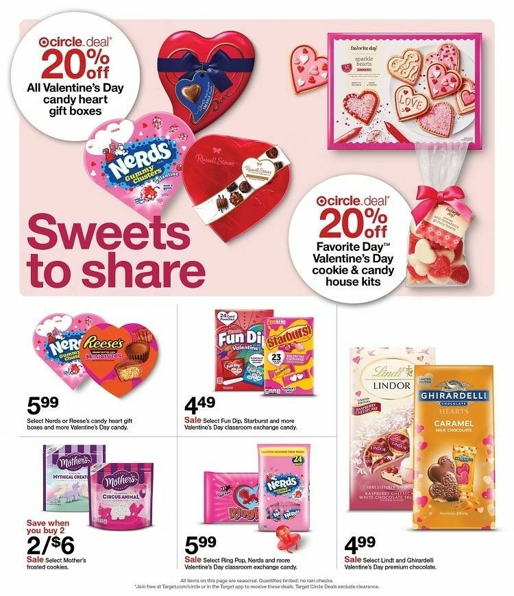Target Weekly Ad from February 2