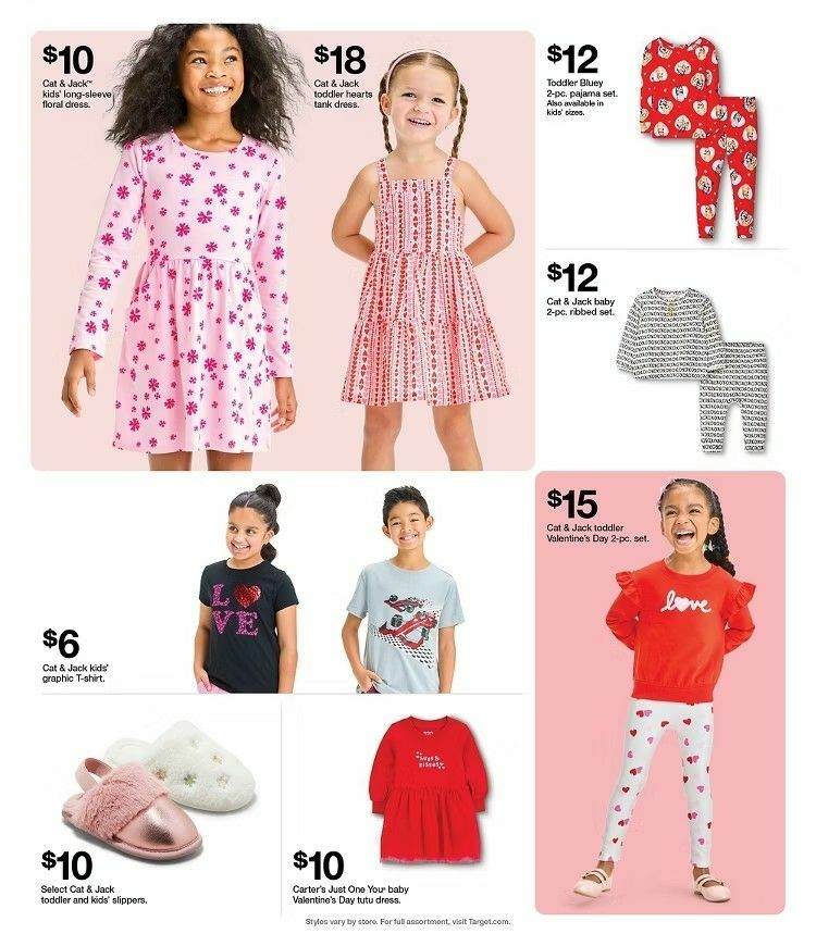 Target Weekly Ad from February 2