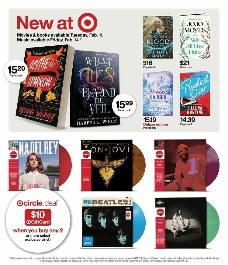 Target Weekly Ad from February 9