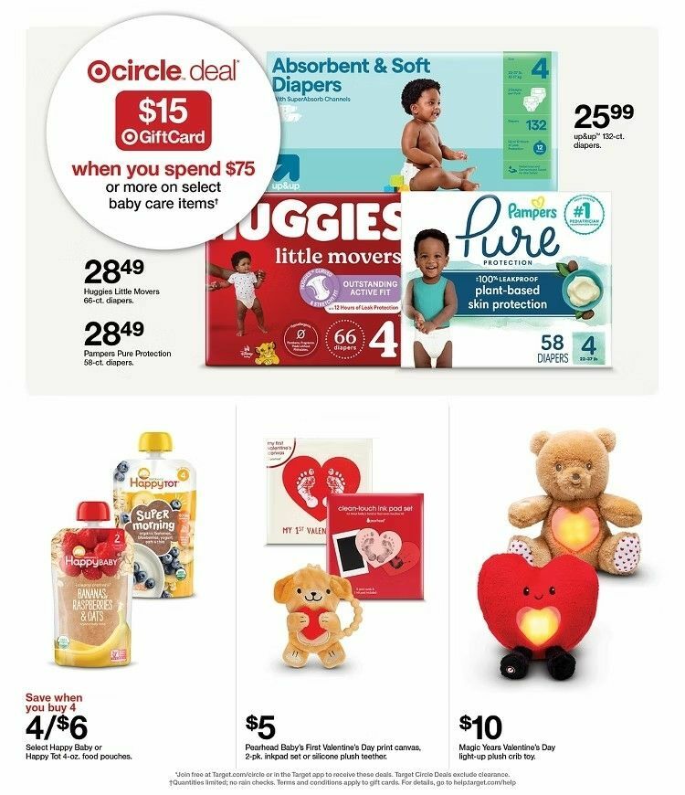 Target Weekly Ad from February 9