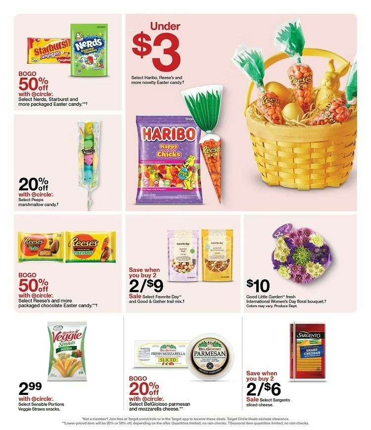 Target Weekly Ad from March 2