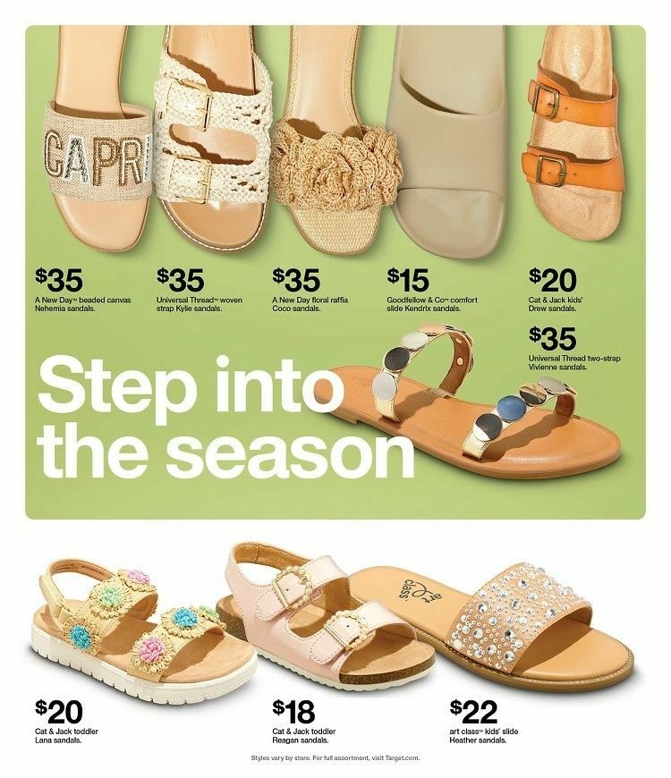 Target Weekly Ad from March 2