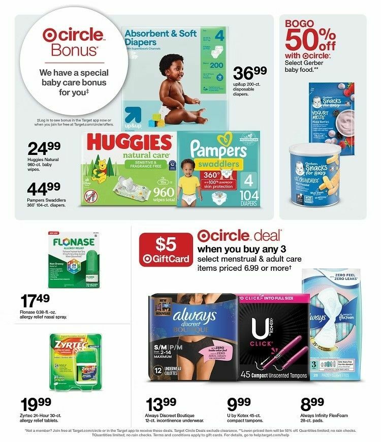 Target Weekly Ad from March 2