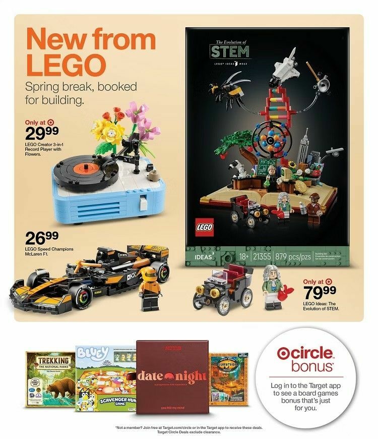 Target Weekly Ad from March 2