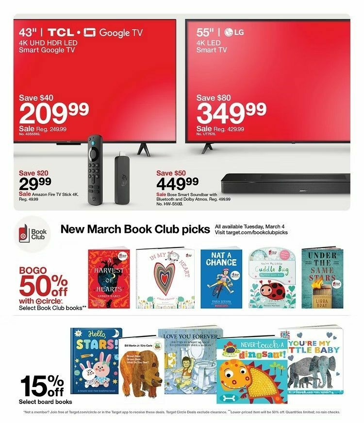 Target Weekly Ad from March 2