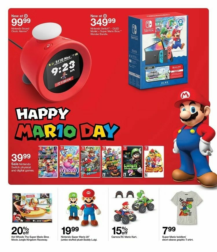 Target Weekly Ad from March 9