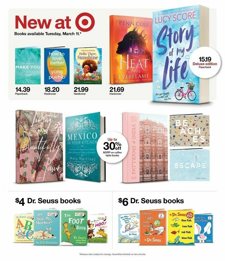 Target Weekly Ad from March 9