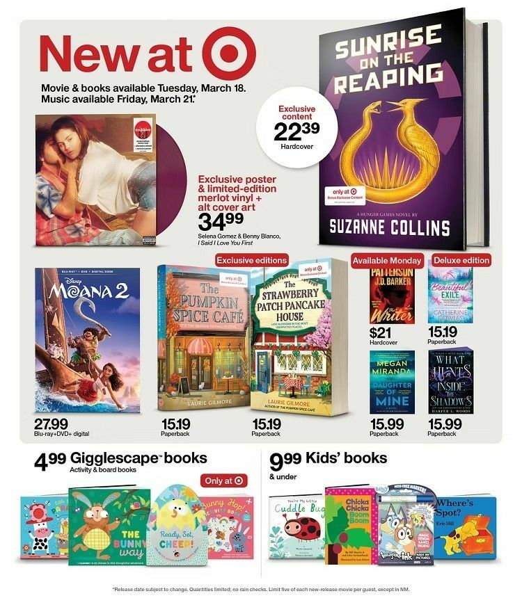 Target Weekly Ad from March 16
