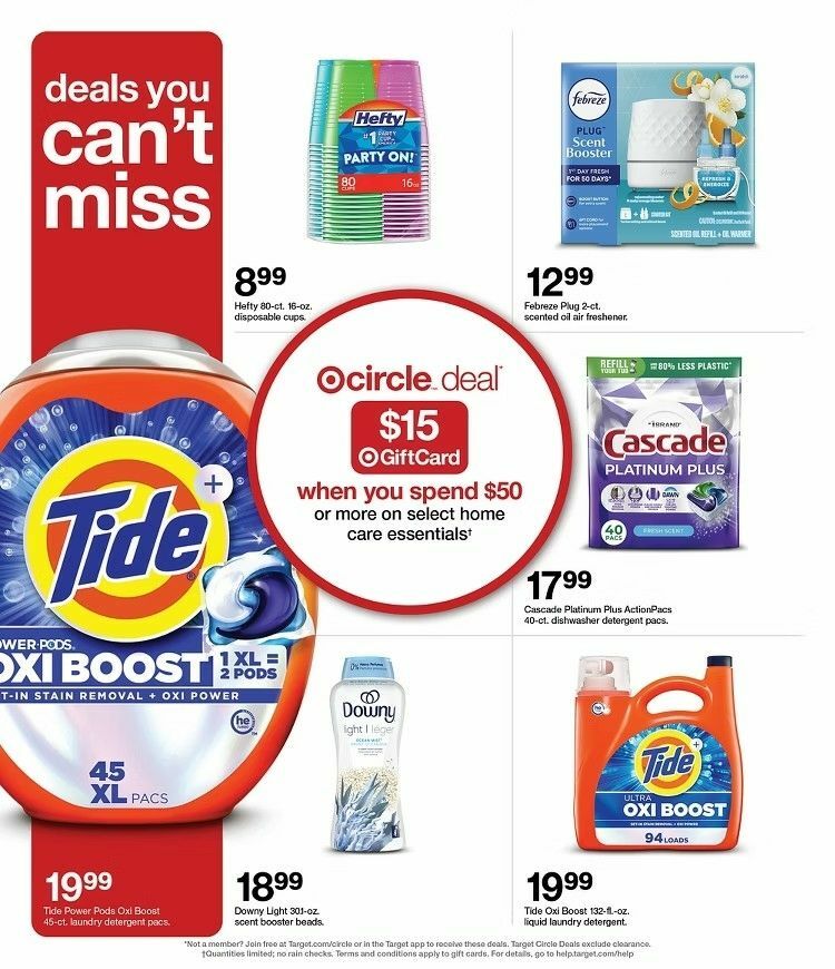 Target Weekly Ad from March 23