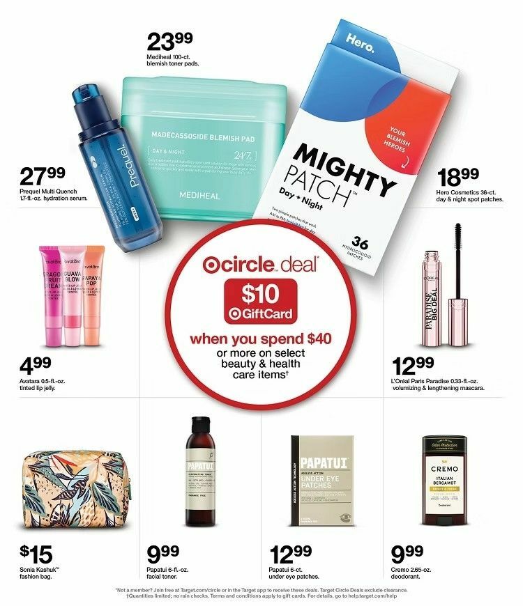 Target Weekly Ad from March 23