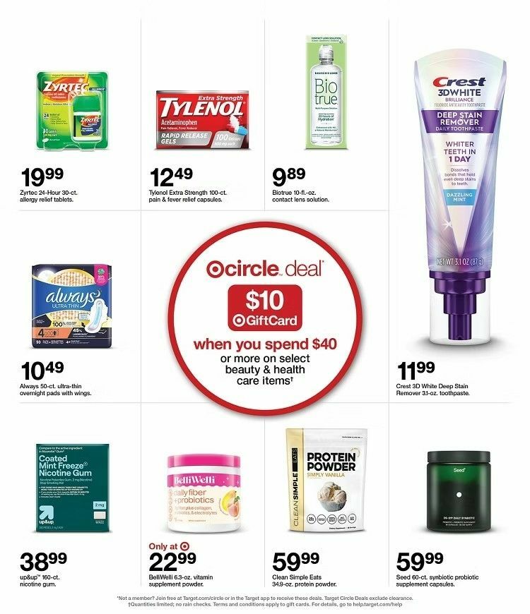 Target Weekly Ad from March 23