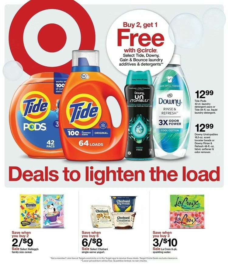 Target Weekly Ad from March 30