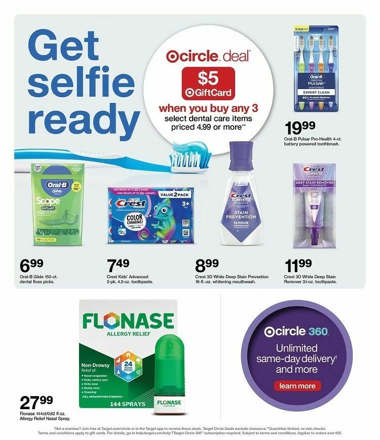 Target Weekly Ad from March 30