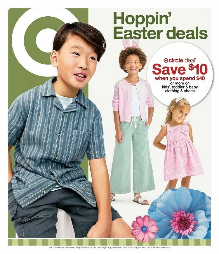 Target Weekly Ad from April 6