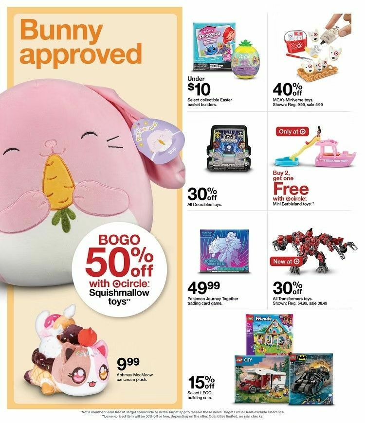 Target Weekly Ad from April 6