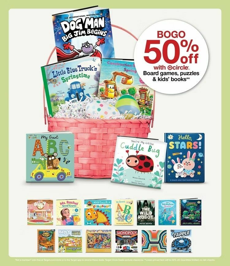 Target Weekly Ad from April 6