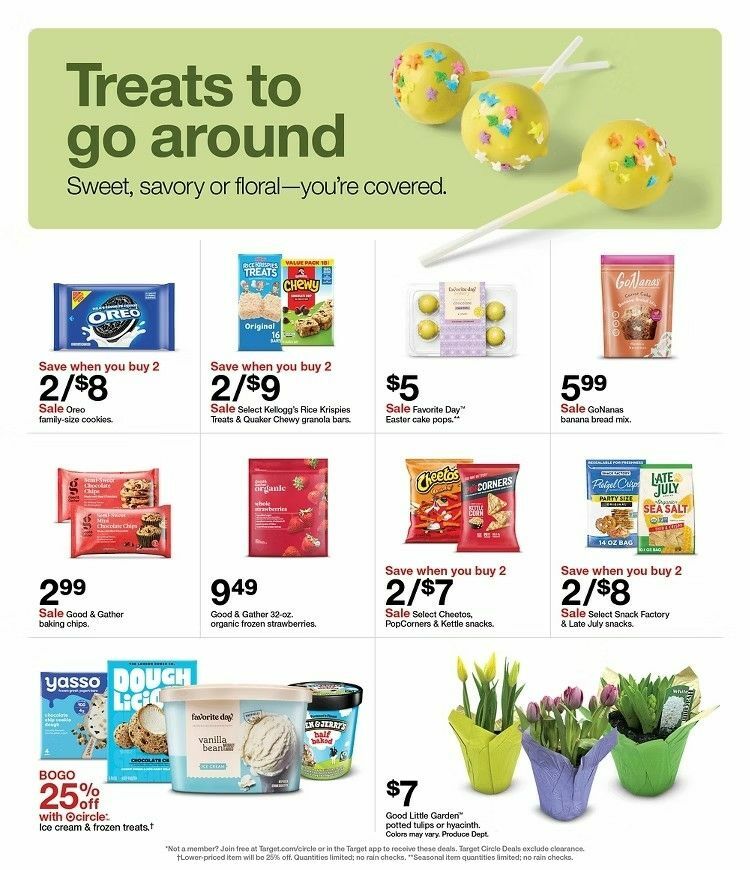 Target Weekly Ad from April 6