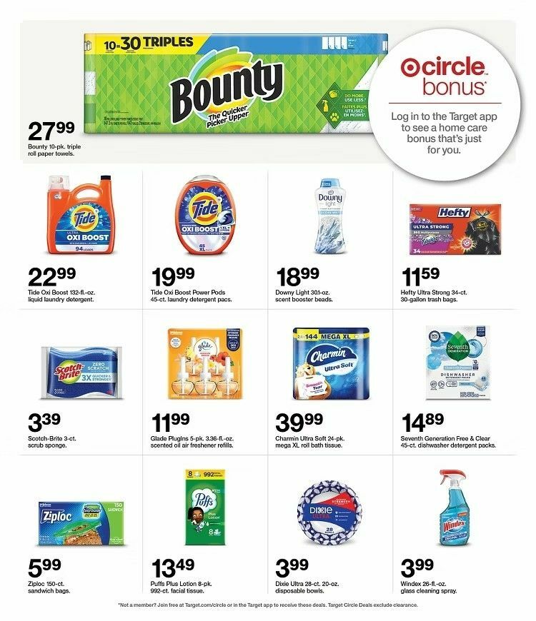 Target Weekly Ad from April 6