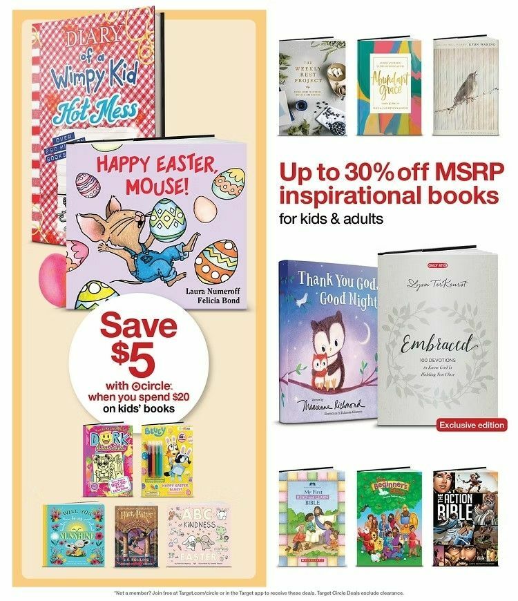 Target Weekly Ad from April 13