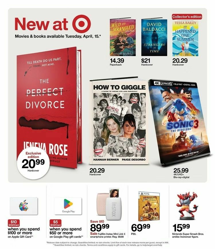Target Weekly Ad from April 13