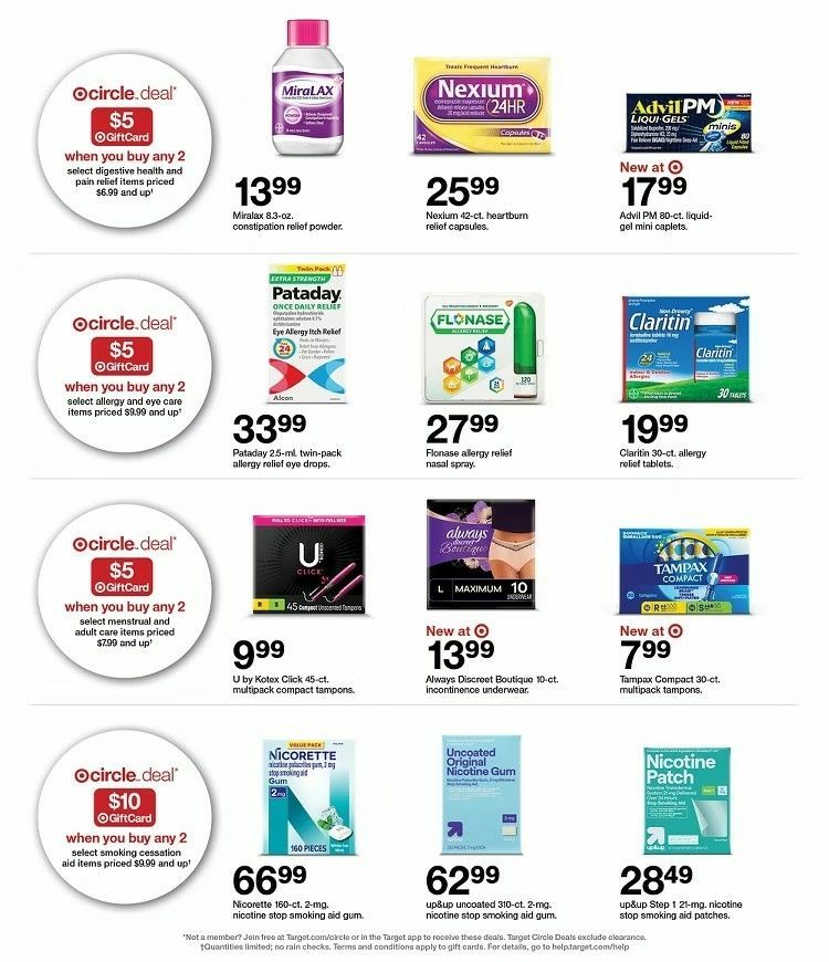 Target Weekly Ad from April 13