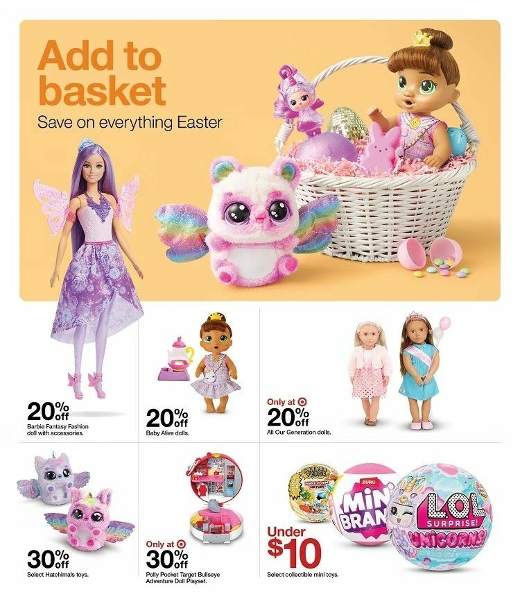 Target Weekly Ad from April 13