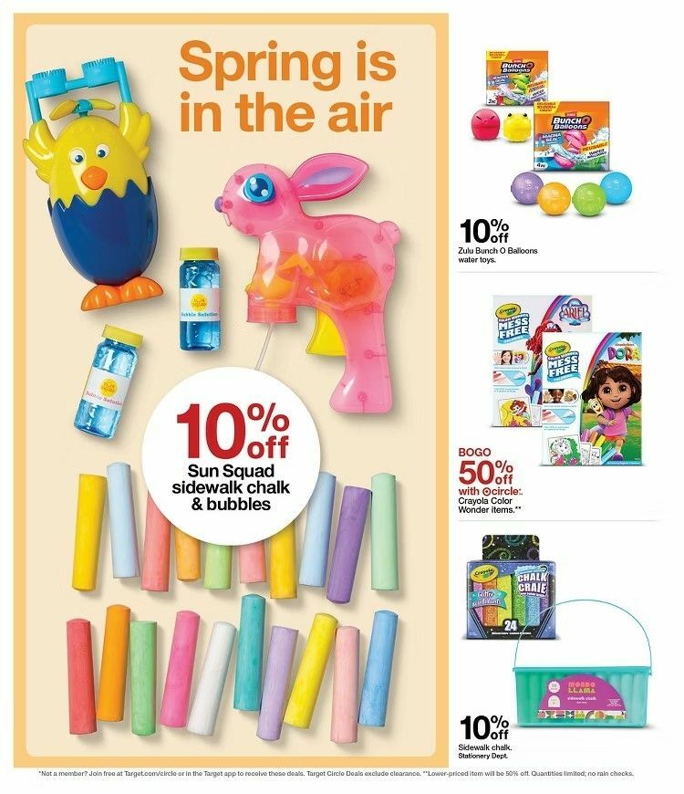 Target Weekly Ad from April 13
