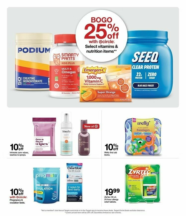 Target Weekly Ad from April 20