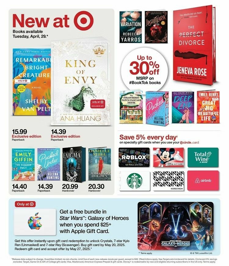 Target Weekly Ad from April 27