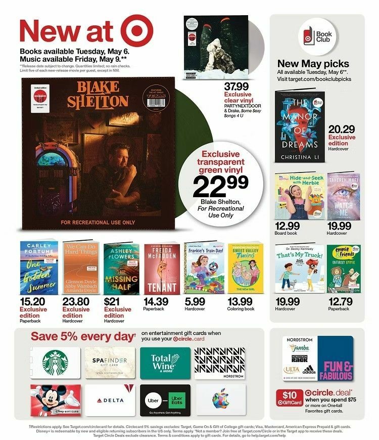 Target Weekly Ad from May 4