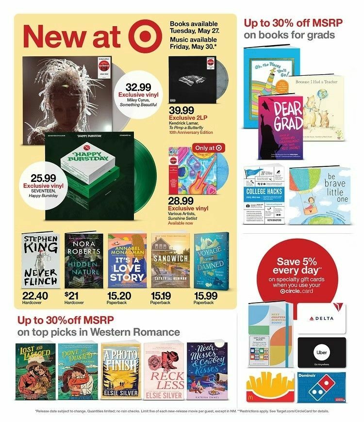 Target Weekly Ad from May 25