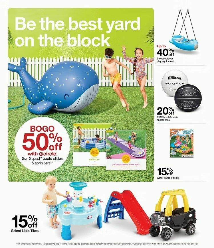 Target Weekly Ad from June 1