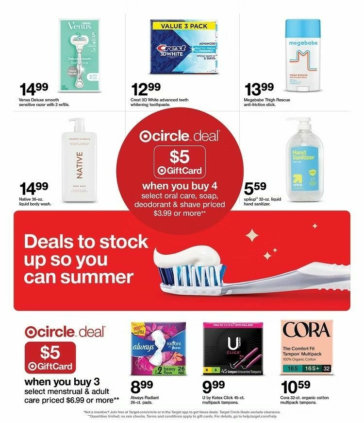 Target Weekly Ad from June 1