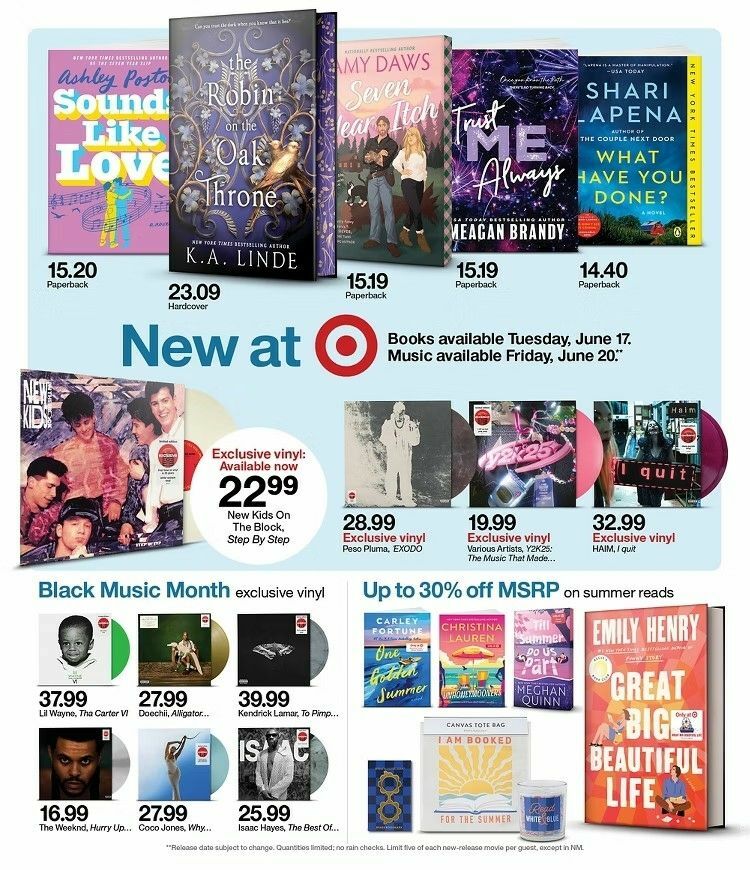 Target Weekly Ad from June 15