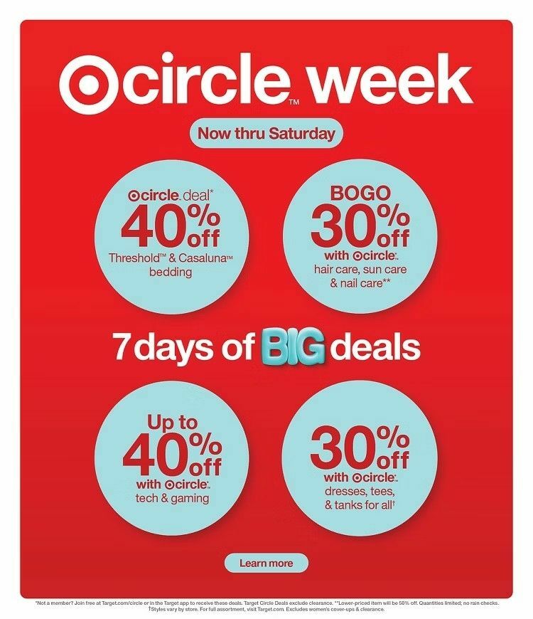 Target Weekly Ad from July 6