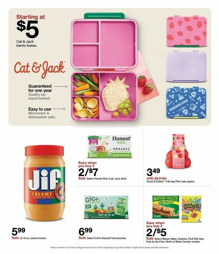 Target Weekly Ad from July 20
