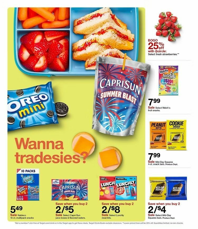 Target Weekly Ad from July 27