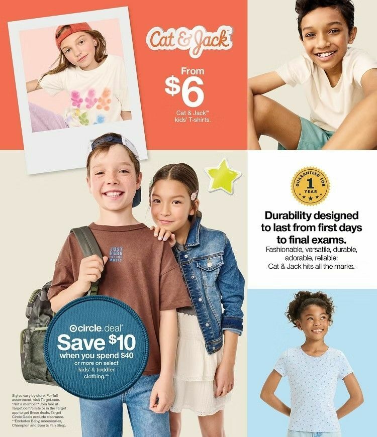Target Weekly Ad from August 3