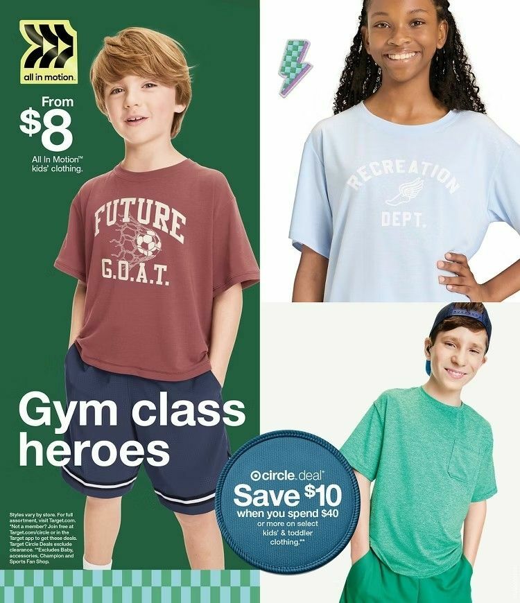 Target Weekly Ad from August 3