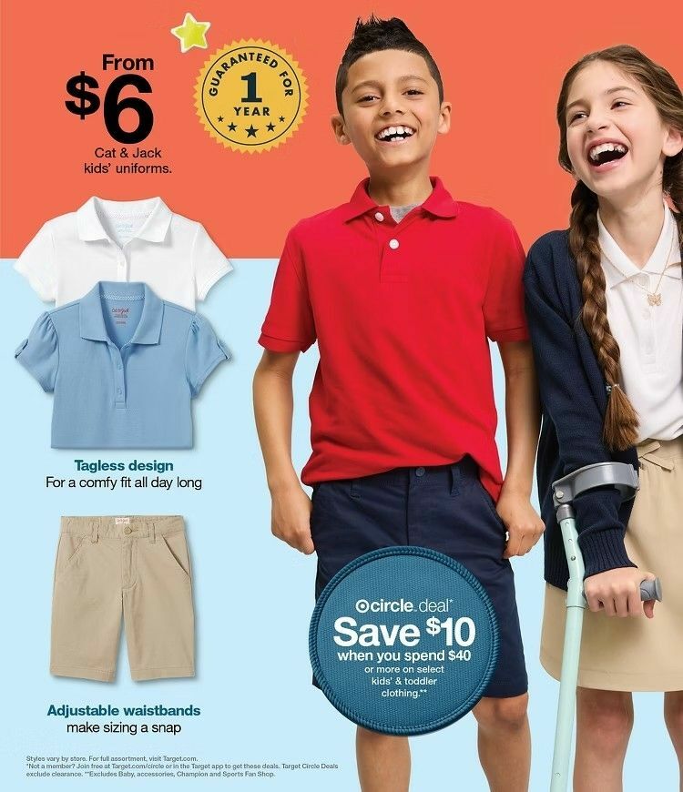 Target Weekly Ad from August 3