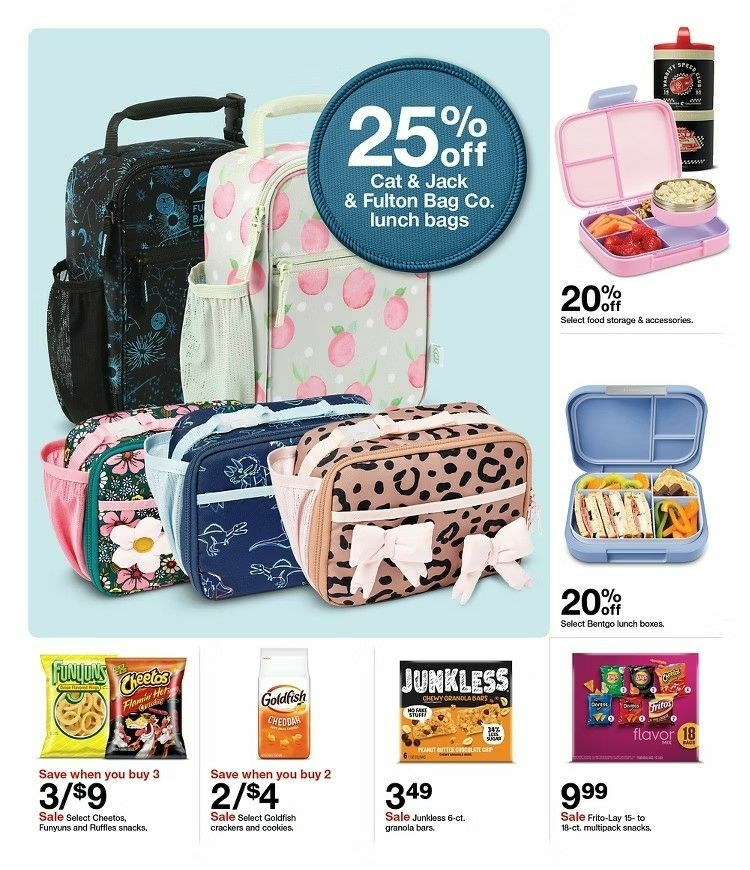 Target Weekly Ad from August 3