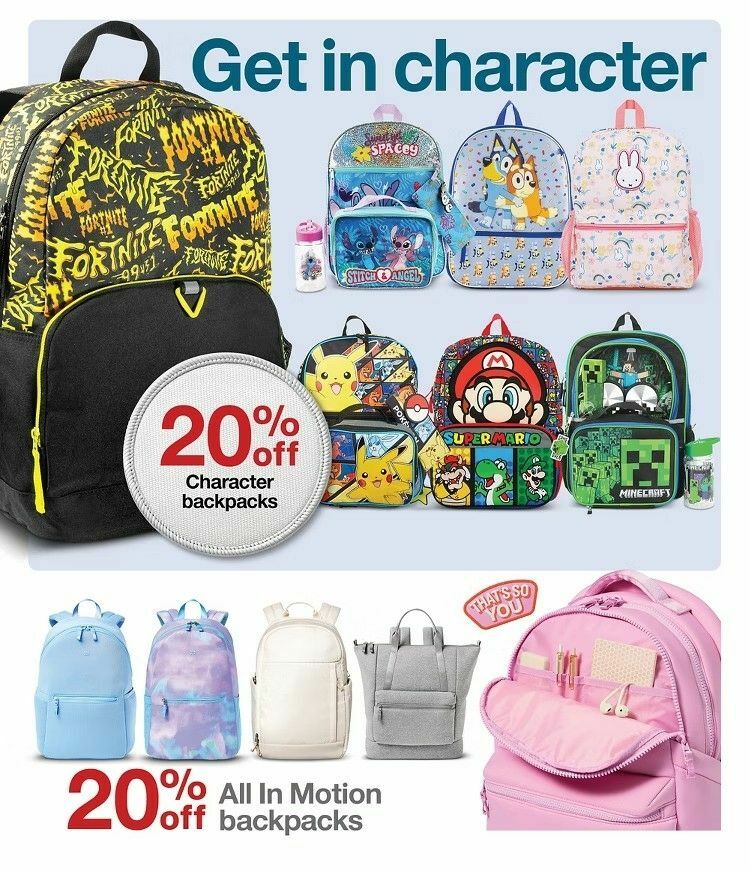 Target Weekly Ad from August 3