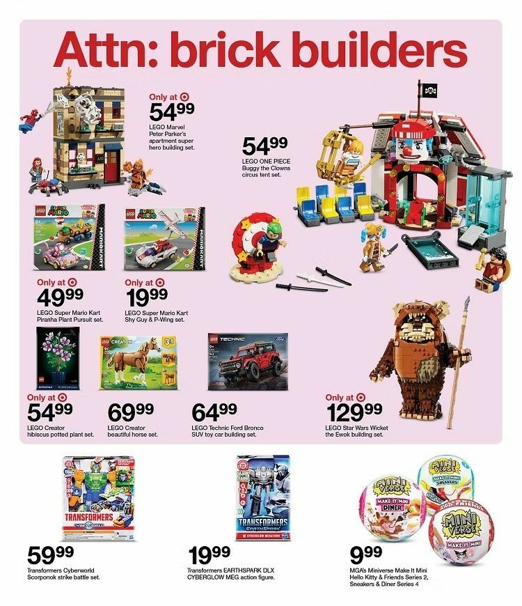 Target Weekly Ad from August 3