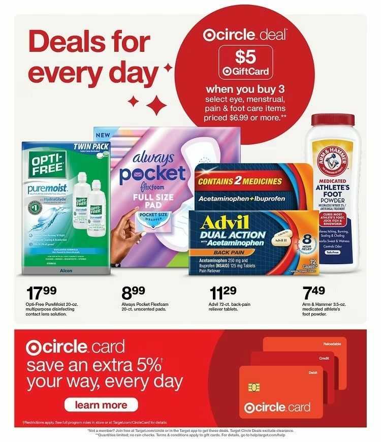 Target Weekly Ad from August 3