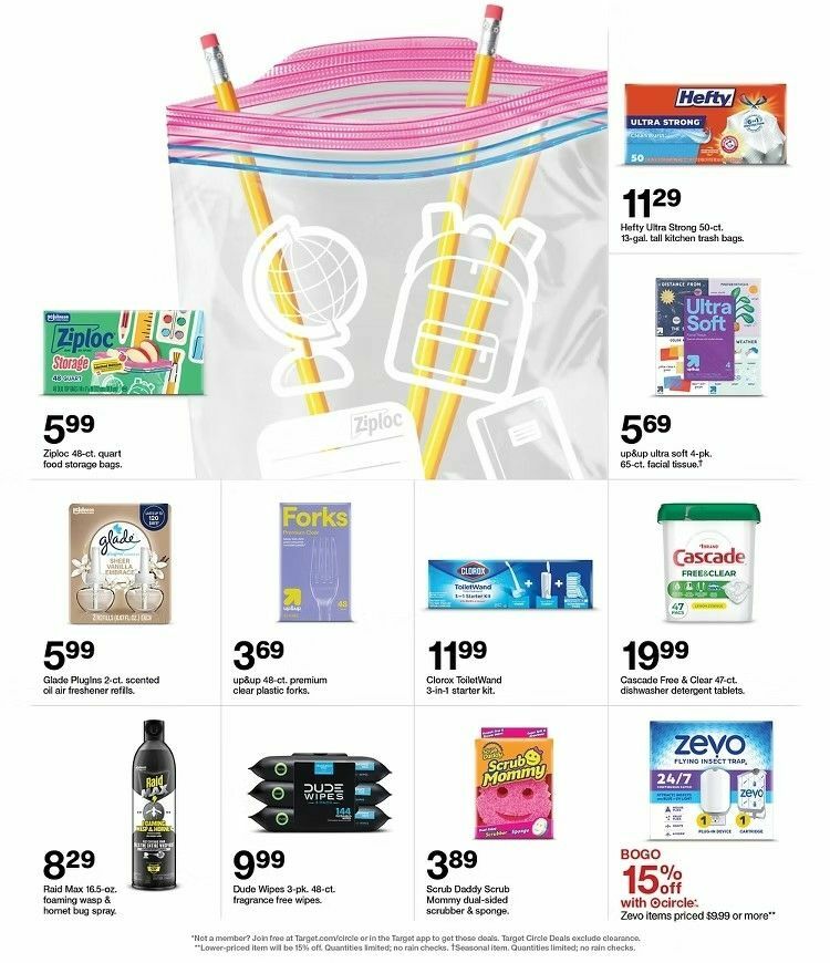 Target Weekly Ad from August 3