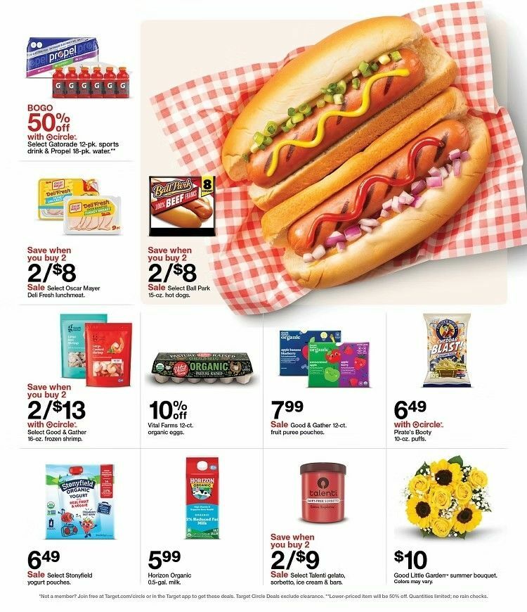 Target Weekly Ad from August 3