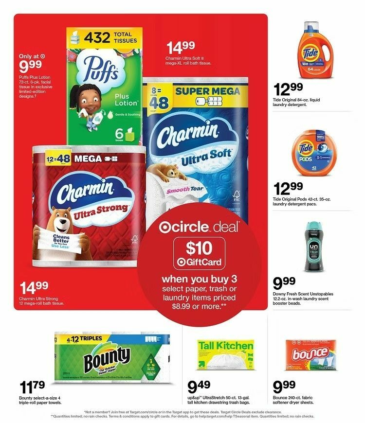 Target Weekly Ad from August 3