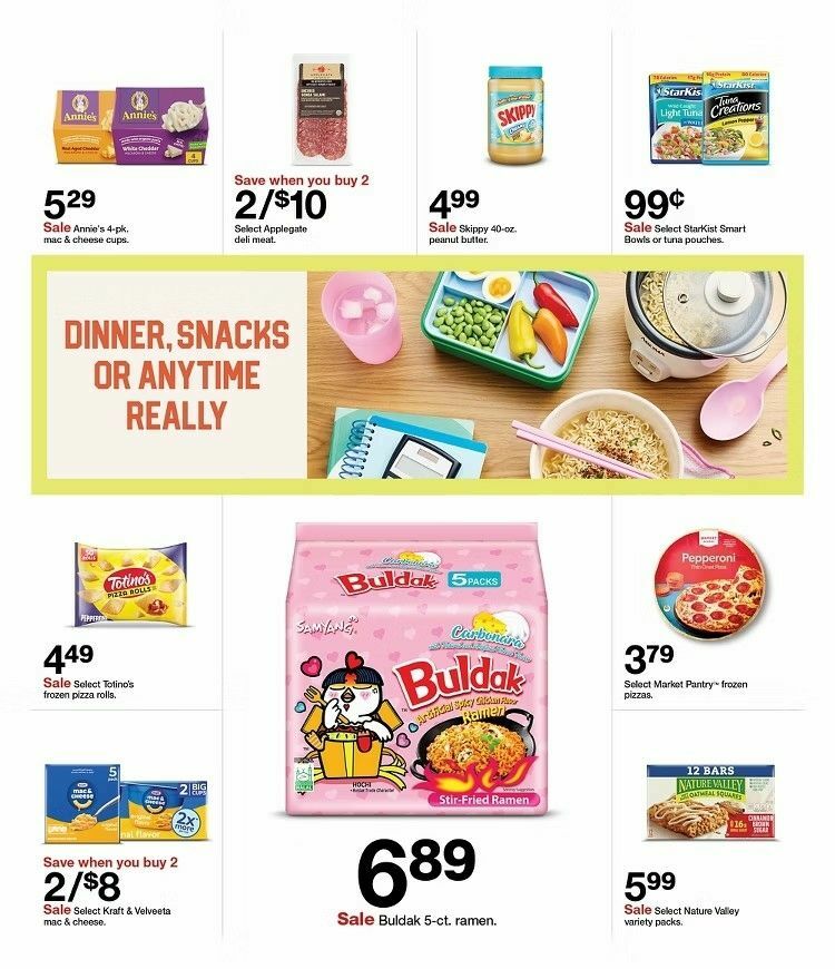 Target Weekly Ad from August 10