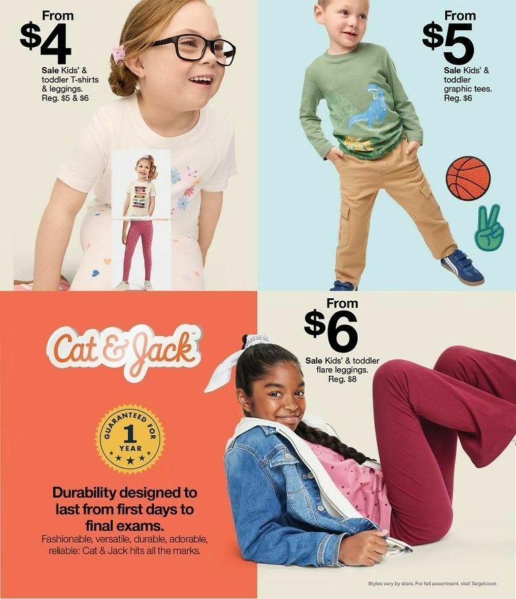 Target Weekly Ad from August 10